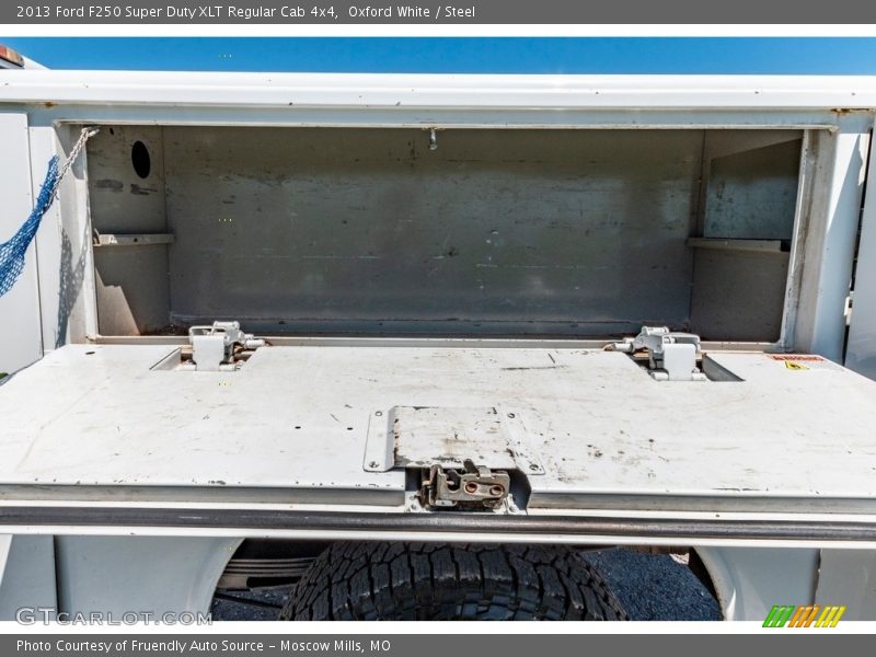 Oxford White / Steel 2013 Ford F250 Super Duty XLT Regular Cab 4x4