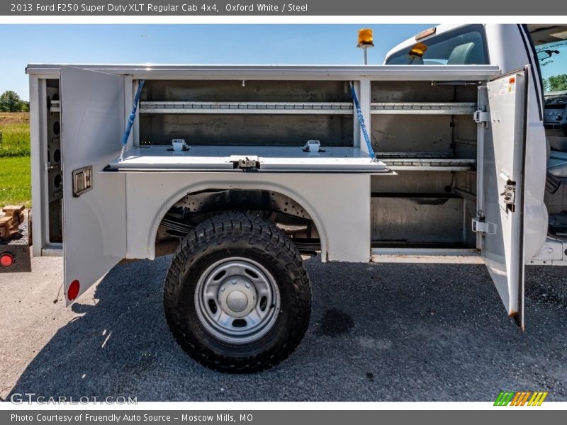 Oxford White / Steel 2013 Ford F250 Super Duty XLT Regular Cab 4x4