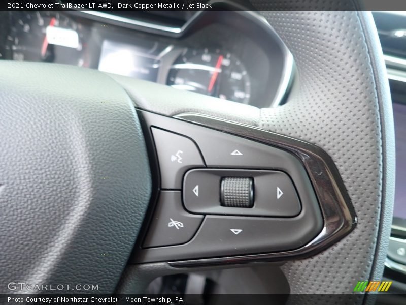 Dark Copper Metallic / Jet Black 2021 Chevrolet TrailBlazer LT AWD
