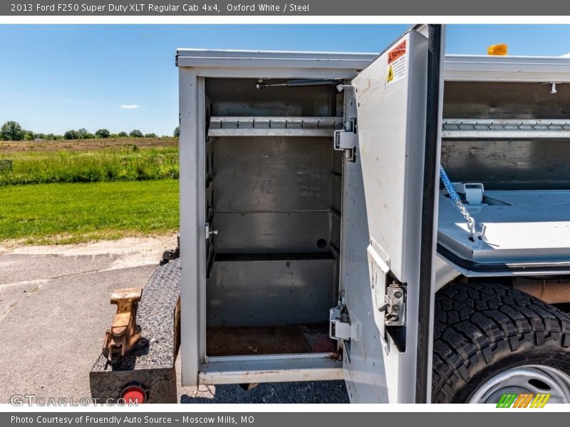 Oxford White / Steel 2013 Ford F250 Super Duty XLT Regular Cab 4x4