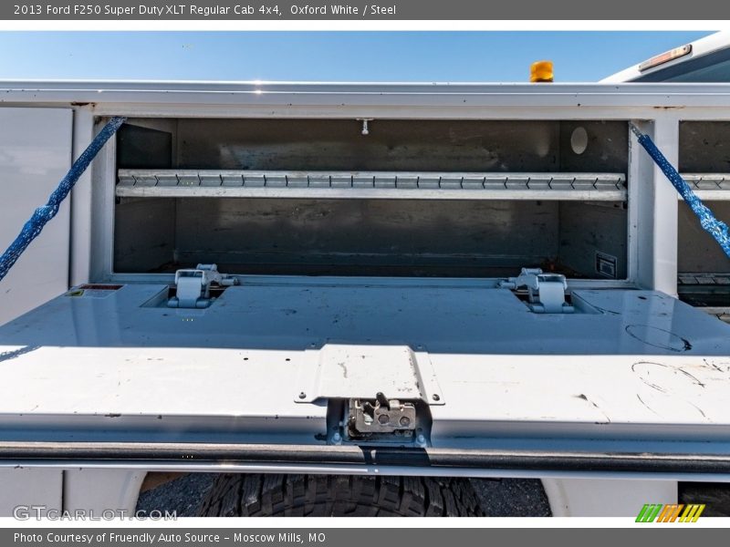 Oxford White / Steel 2013 Ford F250 Super Duty XLT Regular Cab 4x4