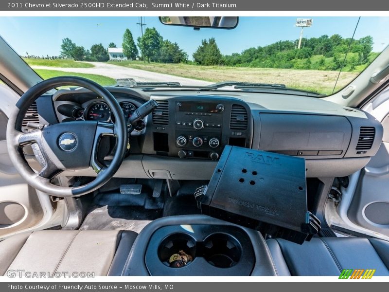 Dashboard of 2011 Silverado 2500HD Extended Cab