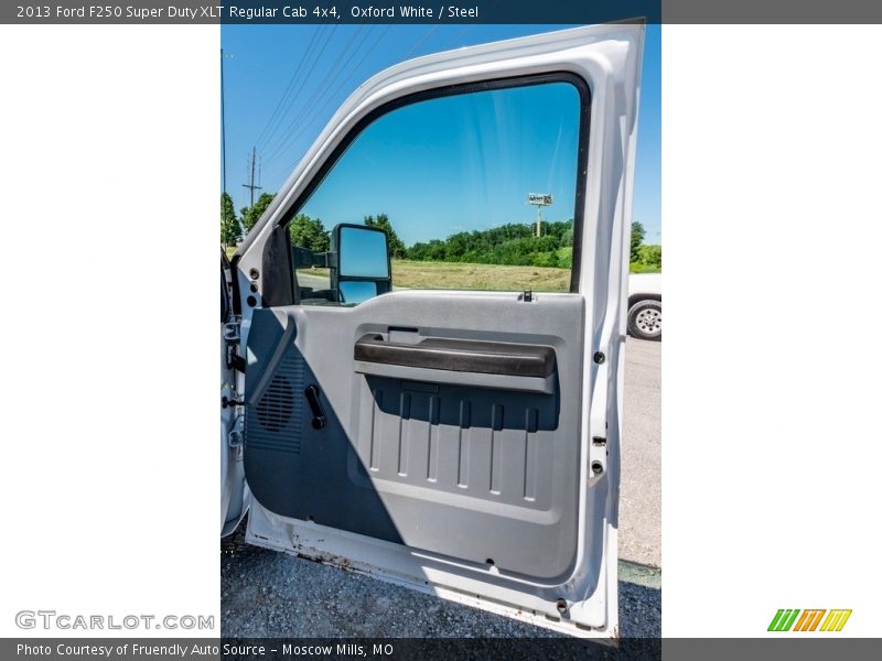 Oxford White / Steel 2013 Ford F250 Super Duty XLT Regular Cab 4x4
