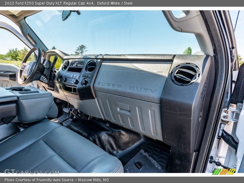 Oxford White / Steel 2013 Ford F250 Super Duty XLT Regular Cab 4x4