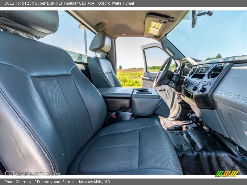 Oxford White / Steel 2013 Ford F250 Super Duty XLT Regular Cab 4x4