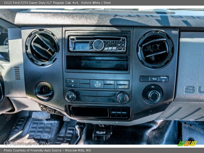 Oxford White / Steel 2013 Ford F250 Super Duty XLT Regular Cab 4x4