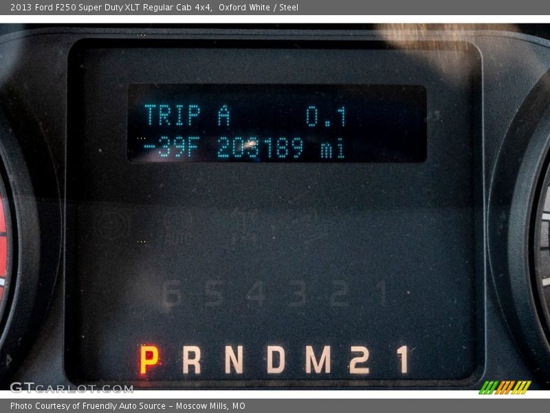 Oxford White / Steel 2013 Ford F250 Super Duty XLT Regular Cab 4x4