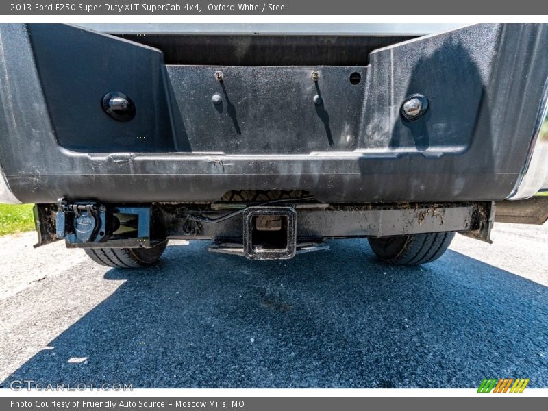 Oxford White / Steel 2013 Ford F250 Super Duty XLT SuperCab 4x4