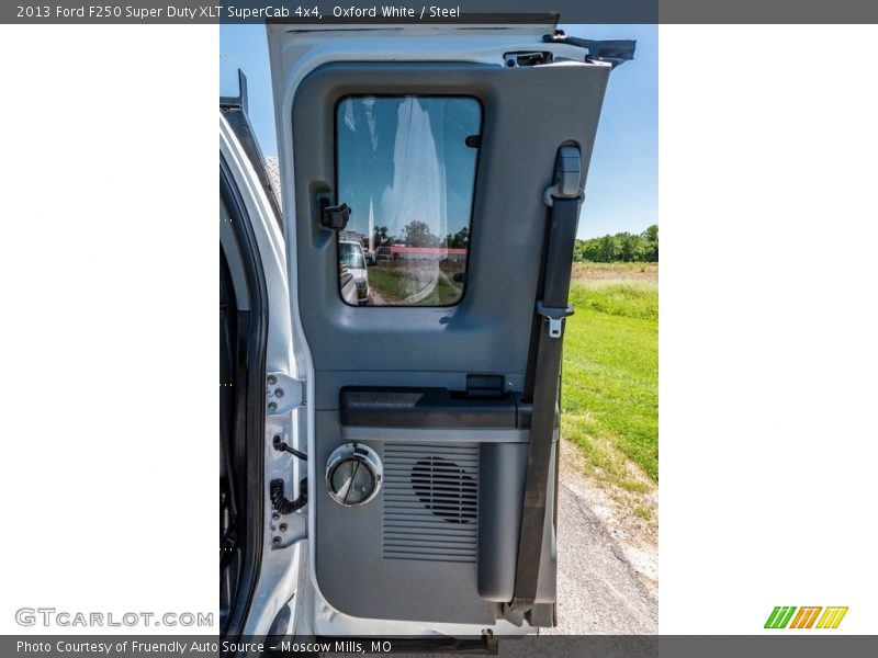 Oxford White / Steel 2013 Ford F250 Super Duty XLT SuperCab 4x4