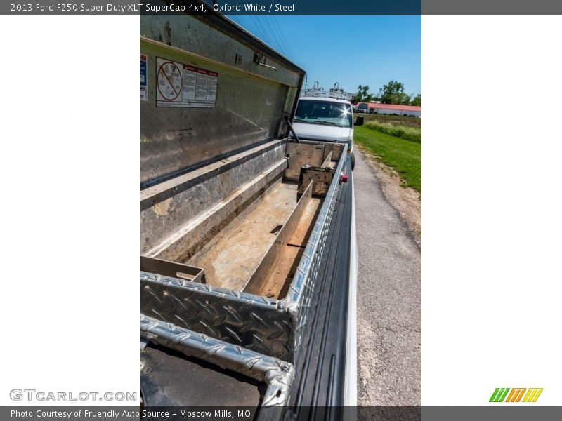 Oxford White / Steel 2013 Ford F250 Super Duty XLT SuperCab 4x4