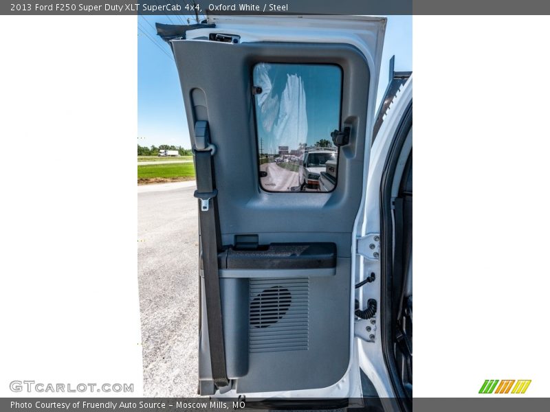 Oxford White / Steel 2013 Ford F250 Super Duty XLT SuperCab 4x4