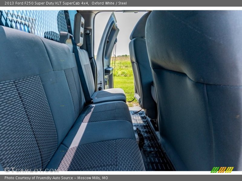 Oxford White / Steel 2013 Ford F250 Super Duty XLT SuperCab 4x4