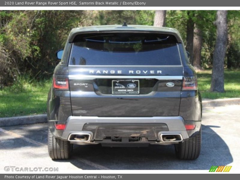 Santorini Black Metallic / Ebony/Ebony 2020 Land Rover Range Rover Sport HSE