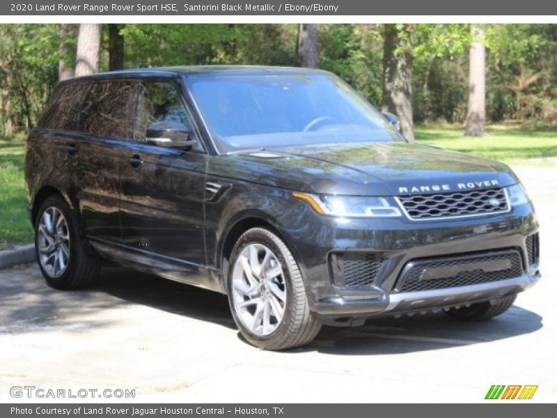 Santorini Black Metallic / Ebony/Ebony 2020 Land Rover Range Rover Sport HSE