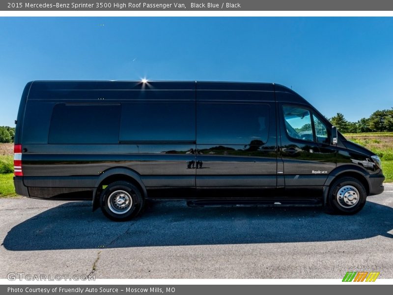  2015 Sprinter 3500 High Roof Passenger Van Black Blue