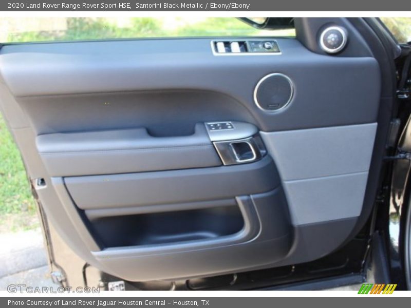 Santorini Black Metallic / Ebony/Ebony 2020 Land Rover Range Rover Sport HSE