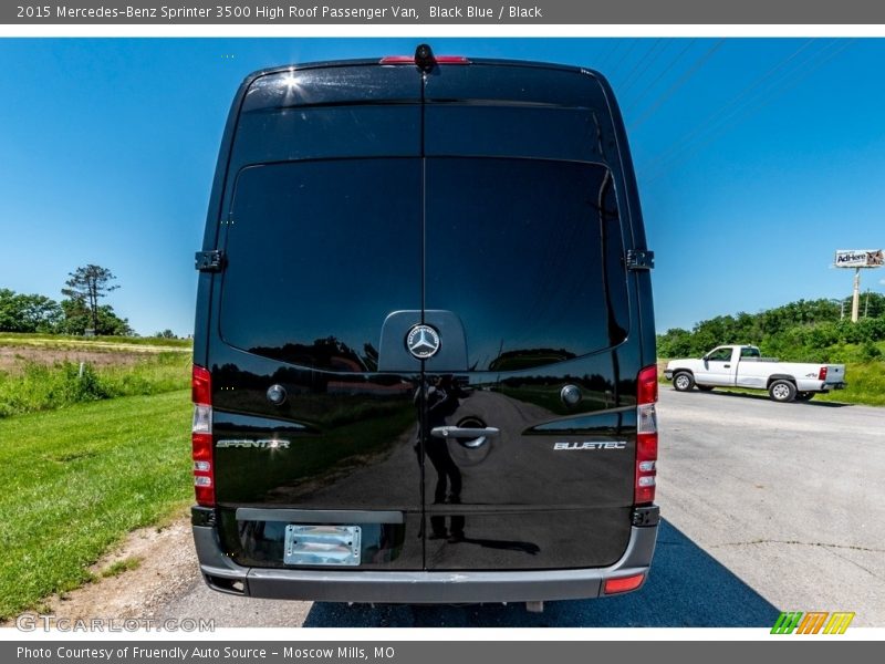 Black Blue / Black 2015 Mercedes-Benz Sprinter 3500 High Roof Passenger Van
