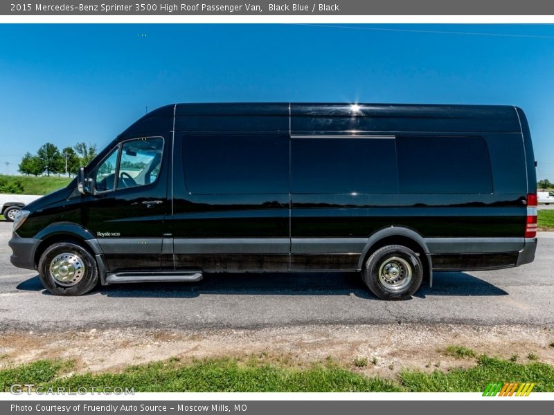  2015 Sprinter 3500 High Roof Passenger Van Black Blue