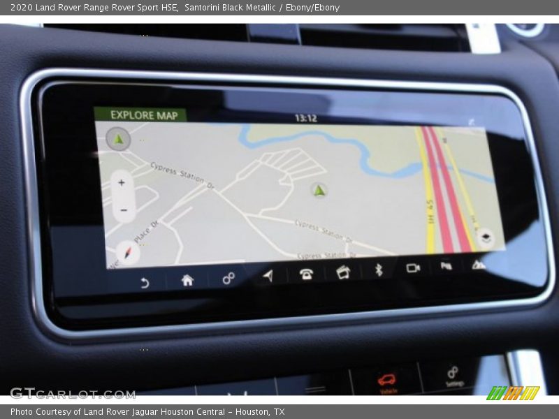 Santorini Black Metallic / Ebony/Ebony 2020 Land Rover Range Rover Sport HSE