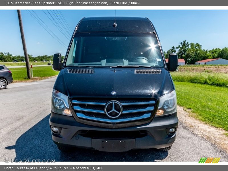 Black Blue / Black 2015 Mercedes-Benz Sprinter 3500 High Roof Passenger Van