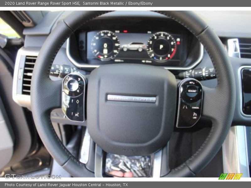 Santorini Black Metallic / Ebony/Ebony 2020 Land Rover Range Rover Sport HSE