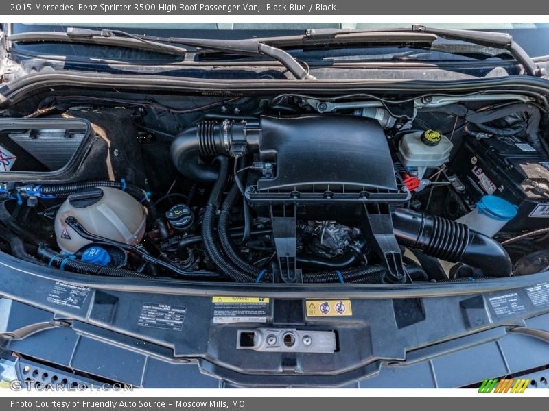  2015 Sprinter 3500 High Roof Passenger Van Engine - 3.0 Liter Turbo-Diesel DOHC 24-Valve BlueTEC V6