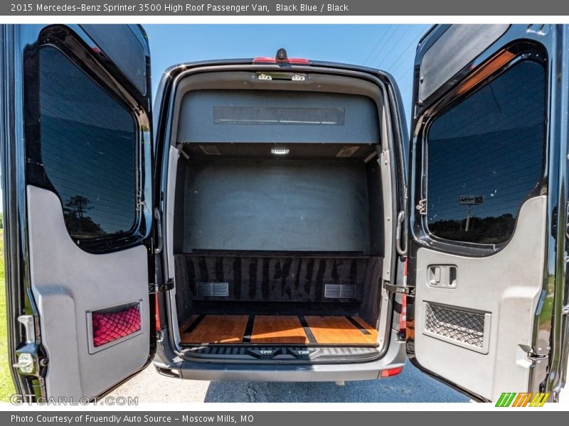  2015 Sprinter 3500 High Roof Passenger Van Trunk