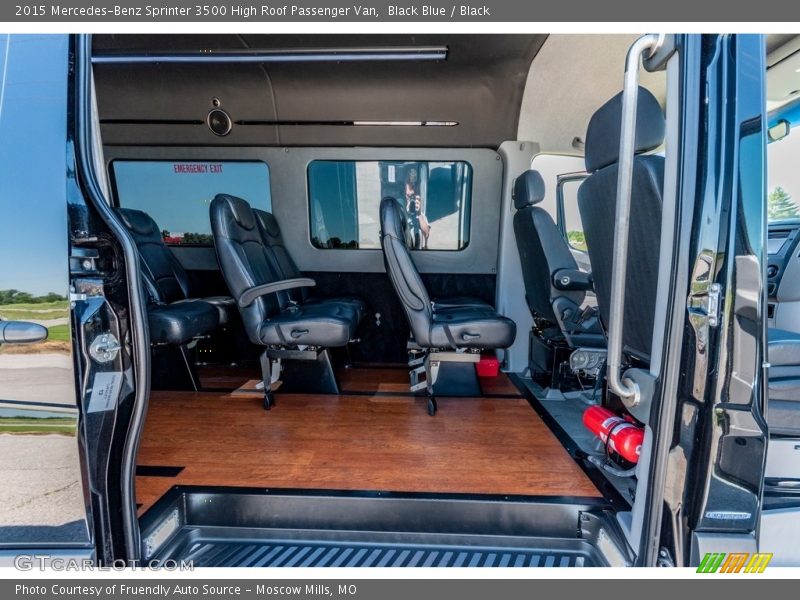 Rear Seat of 2015 Sprinter 3500 High Roof Passenger Van