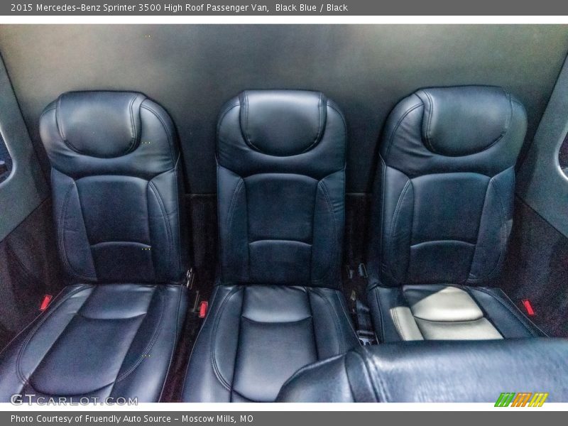 Rear Seat of 2015 Sprinter 3500 High Roof Passenger Van