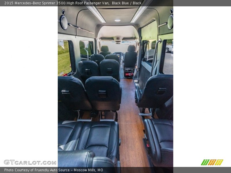 Rear Seat of 2015 Sprinter 3500 High Roof Passenger Van