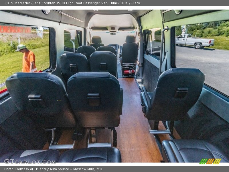 Rear Seat of 2015 Sprinter 3500 High Roof Passenger Van