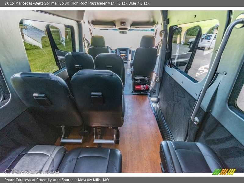 Rear Seat of 2015 Sprinter 3500 High Roof Passenger Van