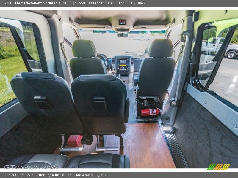 Rear Seat of 2015 Sprinter 3500 High Roof Passenger Van