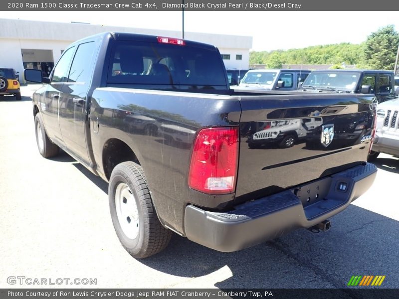 Diamond Black Crystal Pearl / Black/Diesel Gray 2020 Ram 1500 Classic Tradesman Crew Cab 4x4
