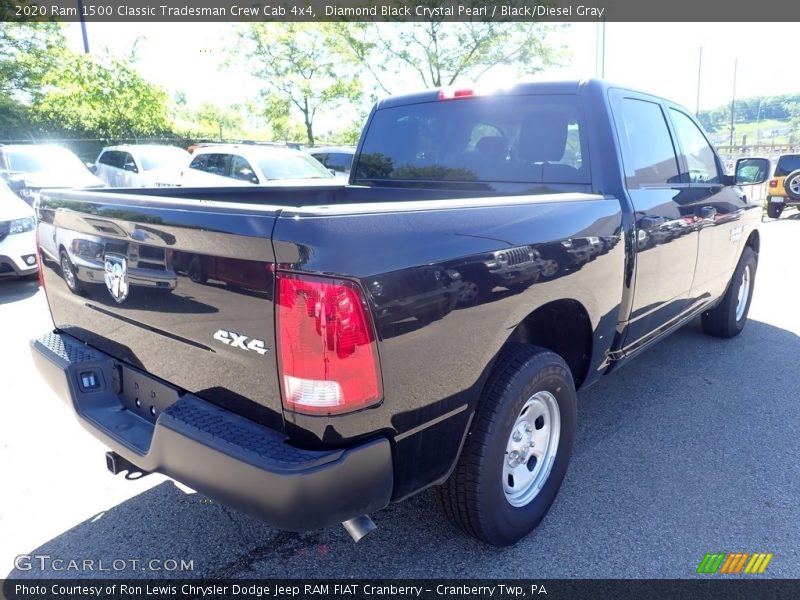 Diamond Black Crystal Pearl / Black/Diesel Gray 2020 Ram 1500 Classic Tradesman Crew Cab 4x4
