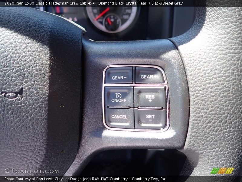 Diamond Black Crystal Pearl / Black/Diesel Gray 2020 Ram 1500 Classic Tradesman Crew Cab 4x4