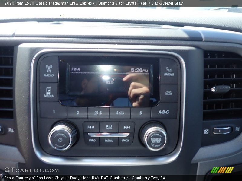 Diamond Black Crystal Pearl / Black/Diesel Gray 2020 Ram 1500 Classic Tradesman Crew Cab 4x4