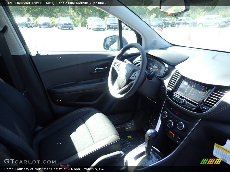 Pacific Blue Metallic / Jet Black 2020 Chevrolet Trax LT AWD