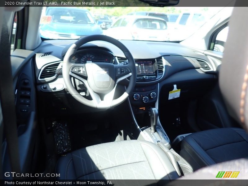 Pacific Blue Metallic / Jet Black 2020 Chevrolet Trax LT AWD