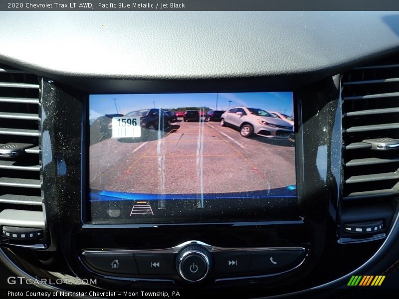 Pacific Blue Metallic / Jet Black 2020 Chevrolet Trax LT AWD