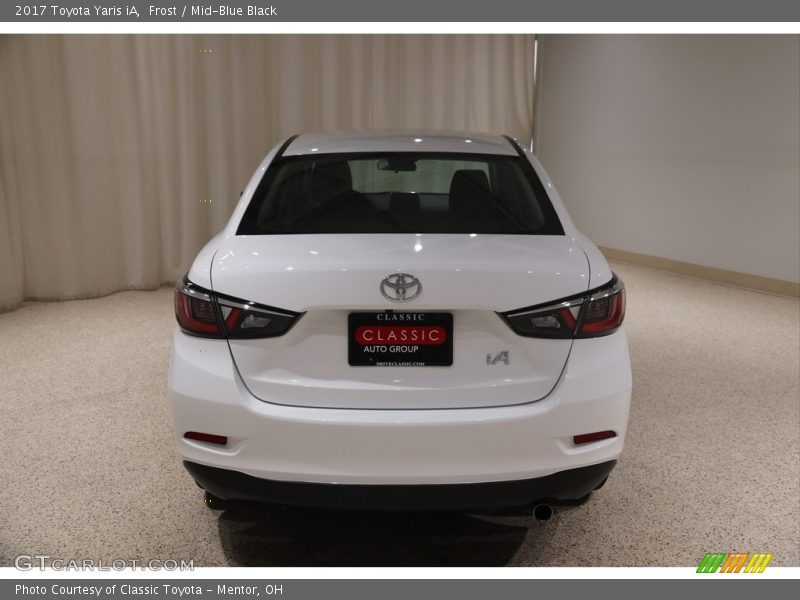 Frost / Mid-Blue Black 2017 Toyota Yaris iA
