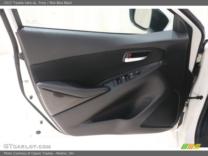 Frost / Mid-Blue Black 2017 Toyota Yaris iA