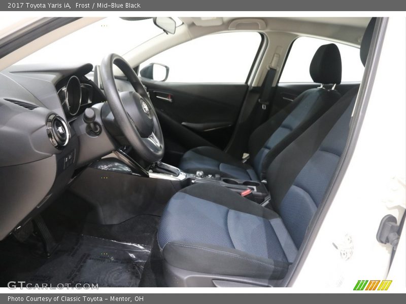 Frost / Mid-Blue Black 2017 Toyota Yaris iA