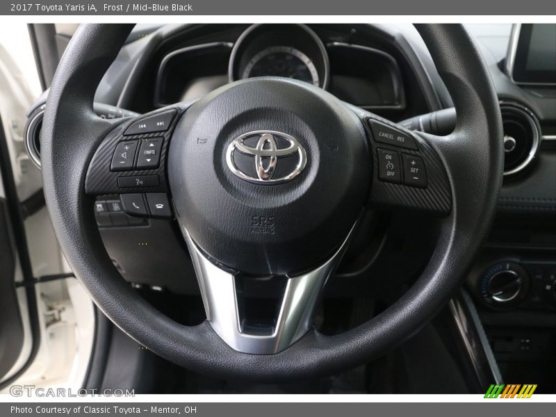 Frost / Mid-Blue Black 2017 Toyota Yaris iA
