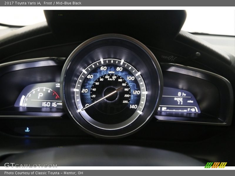 Frost / Mid-Blue Black 2017 Toyota Yaris iA