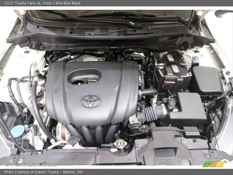 Frost / Mid-Blue Black 2017 Toyota Yaris iA