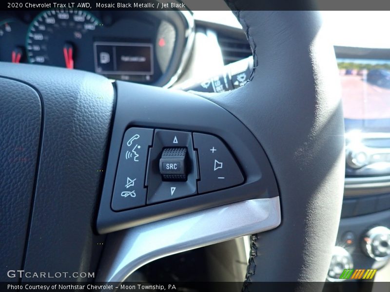 Mosaic Black Metallic / Jet Black 2020 Chevrolet Trax LT AWD