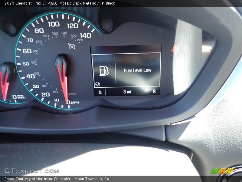Mosaic Black Metallic / Jet Black 2020 Chevrolet Trax LT AWD