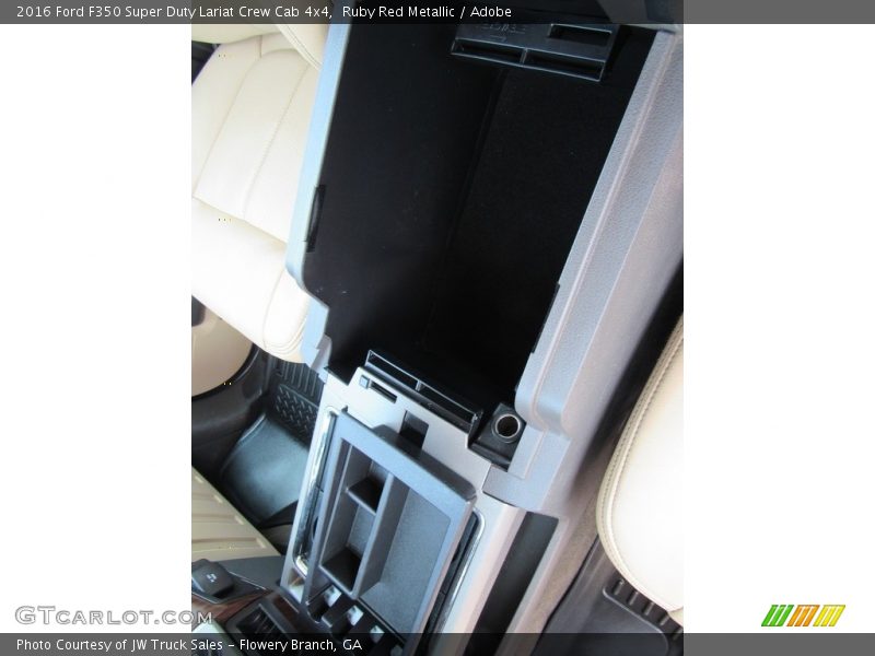 Ruby Red Metallic / Adobe 2016 Ford F350 Super Duty Lariat Crew Cab 4x4