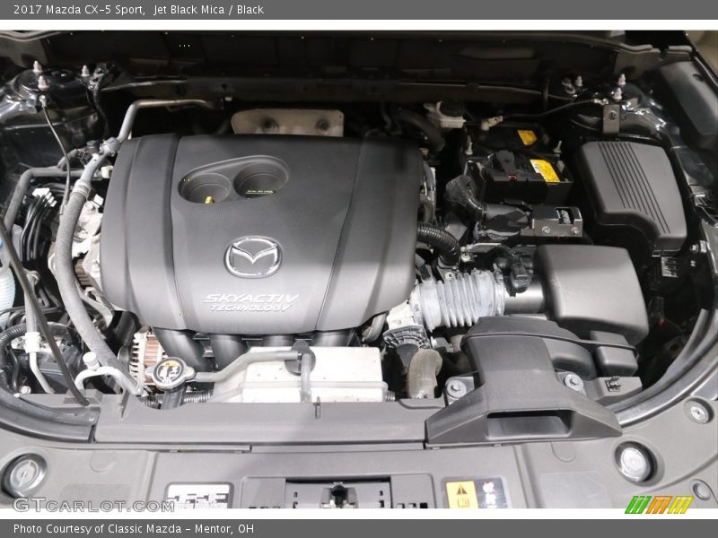  2017 CX-5 Sport Engine - 2.5 Liter SKYACTIV-G DI DOHC 16-Valve VVT 4 Cylinder